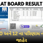 GUJARAT BOARD EXAM RESULT 2025 GSEB 10TH 12TH RESULT ONLINE